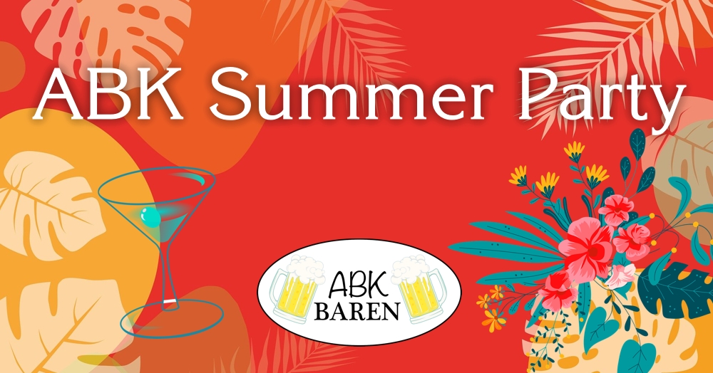 ABK Summer Party-poster